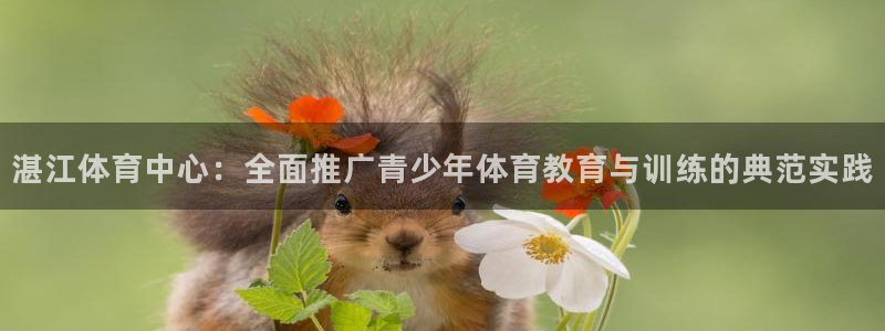 JJB竞技宝官网下载平台：湛江体育中心：全面推广青少年体育教